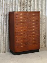 Chest of drawers style Antique cabinet in wood, Dutch 20e eeuw