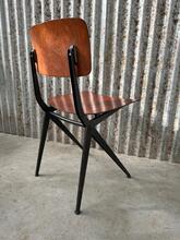 Design style Chairs in wood and iron, Europe 20th Century