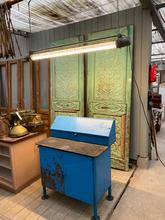 Industrial style Industrial TL lights in Iron and glass, Europe 20e eeuw