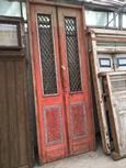 Vintage style Doors in Wood and iron 19th Century