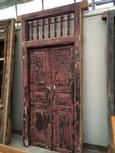 Old building materials style Doors in Hardwood 19 century