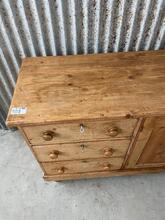 style Pine cabinet
