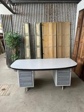 Vintage Bureau stijl in Ijzer,