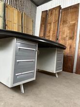 Vintage Bureau stijl in Ijzer,