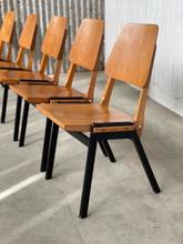 Vintage style Chairs in Wood, midcentury 1950