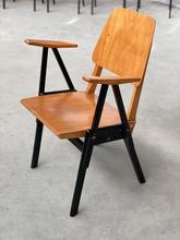 Vintage  style Chairs in wood, Dutch 1950