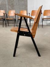 Vintage  style Chairs in wood, Dutch 1950