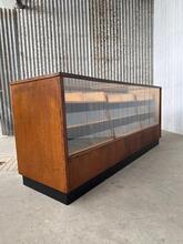 Vintage style Counter in wood and glass, Europa