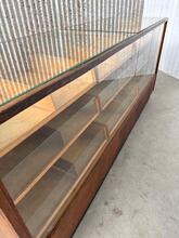 Vintage style Counter in wood and glass, Europa