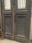 Vintage style Doors in Wood and iron 19th Century