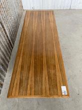 Vintage tafel Design stijl in hout,