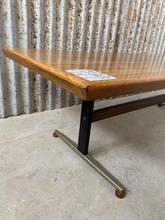 Vintage tafel Design stijl in hout,