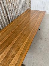 Vintage tafel Design stijl in hout,