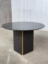 Tafel Vintage stijl in Graniet,