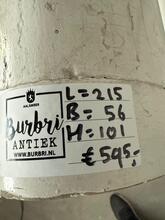 style Vintage White Storage Bench With Storage Space in wood , france 20- century