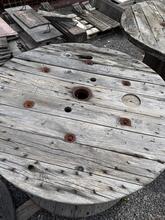 Vintage style Wooden decoration tabler in wood, Netherlands