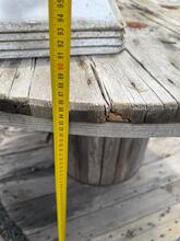 Vintage style Wooden decoration tabler in wood, Netherlands